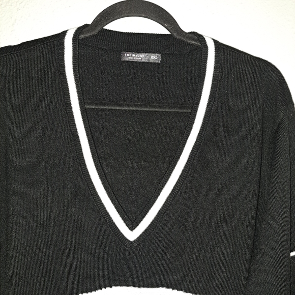 Shein Curvy Halloween Skull Sweater - Picture 6 of 9